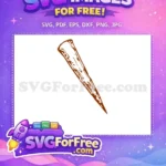 Free Pointed Wooden Stake Free Hand-carved Buffy the Vampire Slayer Free SVG - Instant Download