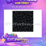 Free Black Leopard Print Free Dark Camouflage Animal Pattern Free SVG - Instant Download