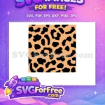Free Leopard Print Free Camouflage Background Animal Free SVG - Instant Download
