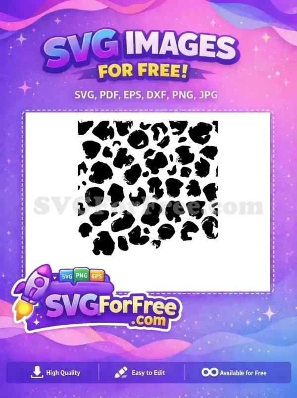 Free Artistic Brushstroke Pattern Design – Modern & Bold! Discover this free design: an abstract, hand-painted brushstroke pattern in bold black and white. Ideal for diverse creative projects.