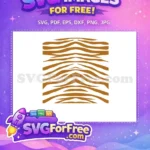Free Brown Tiger Stripes Free Camouflage Background Animal Print Free SVG - Instant Download