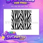 Free Zebra Print Stripes Free Camouflage Background Animal Print Free SVG 1 - Instant Download