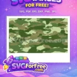 Free Green Camouflage Free Military Pattern Army Background Free SVG - Instant Download