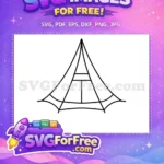Free Teepee Style Tent Free Bold Outline Graphic Camping Adventure Free SVG - Instant Download