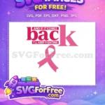 Free Pink Ribbon Design Free Keep Fighting Quote Cancer Awareness Free SVG - Instant Download