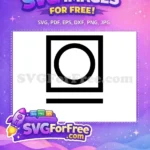 Free Tumble Dry Symbol Free Black Icon Laundry Care Instructions Free SVG - Instant Download