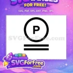 Free Dry Clean P Symbol Free Gentle Cycle Bars Care Instructions Free SVG - Instant Download