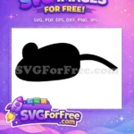 Free Lying Cat Silhouette Free Sleeping Black Cat Cat Lovers Free SVG - Instant Download