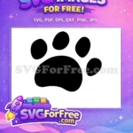 Free Black Cat Silhouette Free Elegant Curled Tail Feline Pet Lover Free SVG - Instant Download