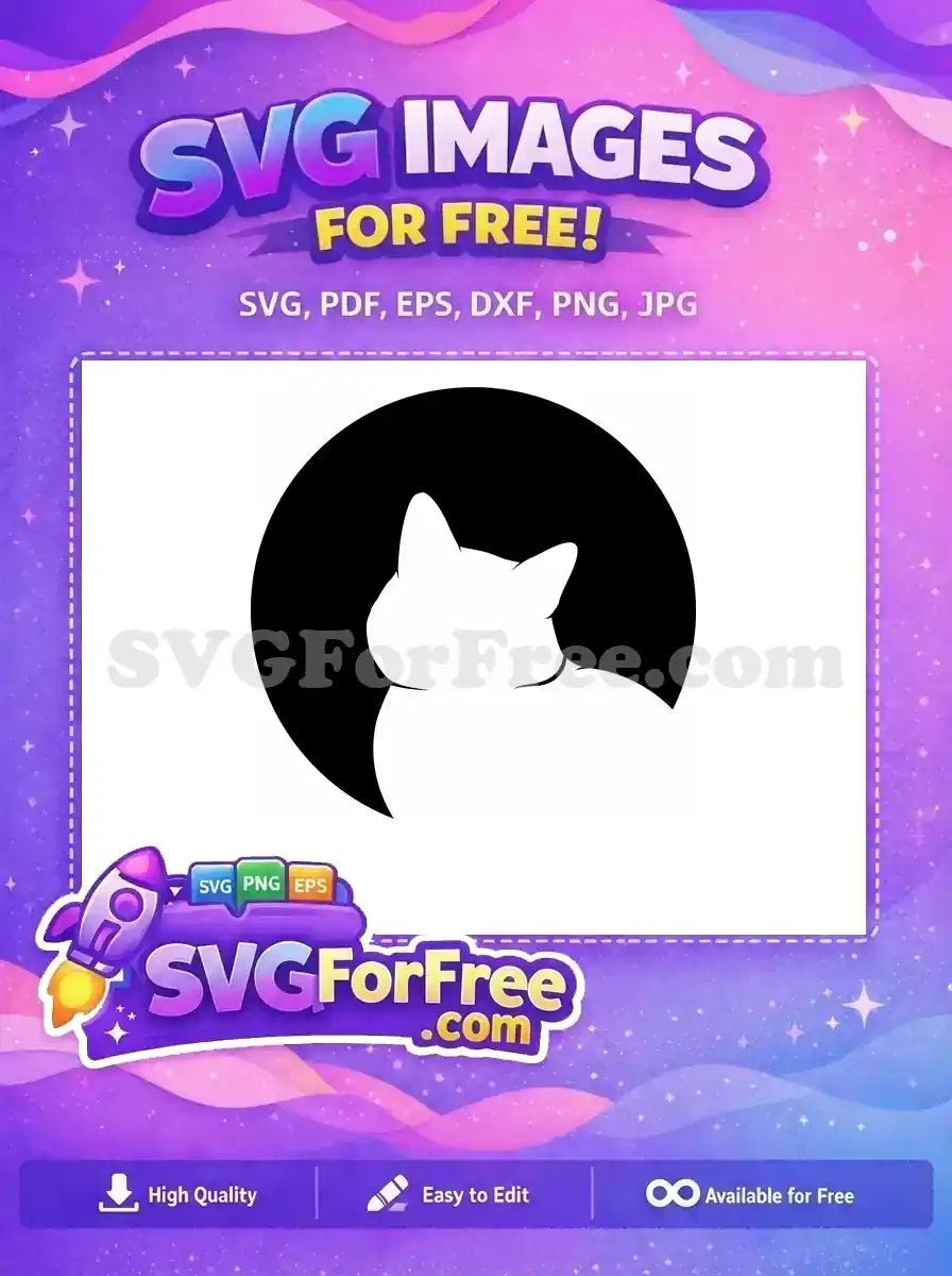 A minimalist free design SVG, offering clean lines for diverse projects. This free vector is ready for your creativity.