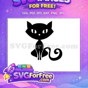 A bold, free black and white abstract spiral design, offering a unique decorative flourish for various creative projects. Download this free vector now.