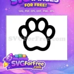 Free Black Cat Silhouette Free Sitting Cat Outline Feline Pet Design Free SVG 1 - Instant Download