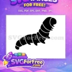 Free Heimlich Caterpillar Free A Bug's Life Silhouette Free SVG - Instant Download