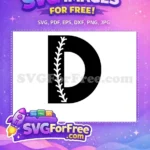 Free Detroit Tigers Logo Free Baseball Stitches MLB Free SVG 1 - Instant Download
