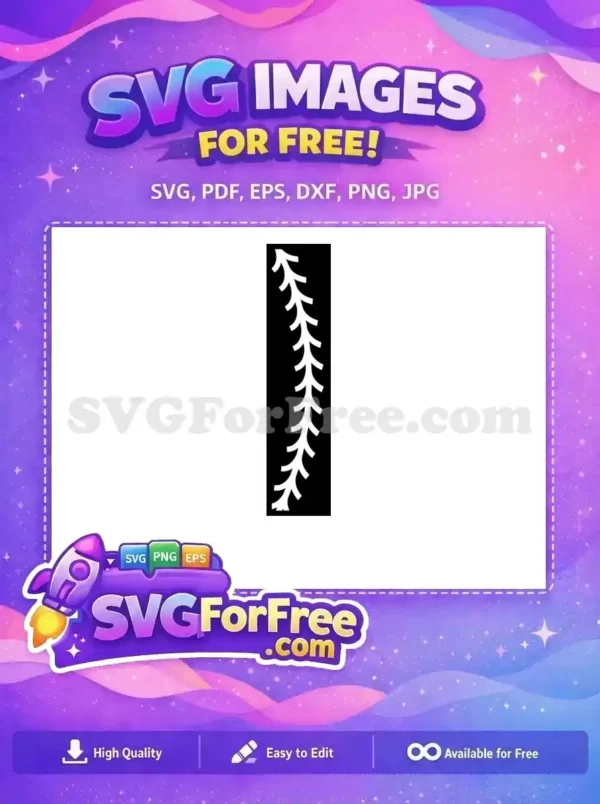 Free Baseball Stitch SVG – Classic Sports Design Download Free baseball stitch vector design, a classic sports graphic for various creative projects. Download this free SVG now!