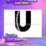 Free White Stitching U Free Chicago White Sox Free SVG - Instant Download