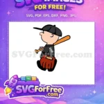 Free Charlie Free Batting Outfit Chicago White Sox Free SVG - Instant Download