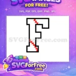 Free Baseball F Free Stitches Chicago White Sox Free SVG - Instant Download