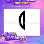 Free Black Stylized Logo Free Baseball Team Chicago White Sox Free SVG - Instant Download