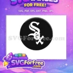 Free White Sox Logo Free Classic Baseball Emblem Chicago White Sox Free SVG - Instant Download