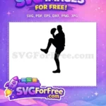 Free Baseball Pitcher Silhouette Free Player Throwing Motion Chicago White Sox Free SVG - Instant Download