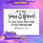 Free Inspirational Scripture Free Black Script Swirls Christian Quotes Free SVG - Instant Download
