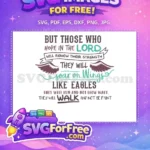 Free Hope Lord Free Teal Wings Christian Quote Free SVG - Instant Download