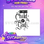 Free Black White God Quote Free Decorative Christian Free SVG - Instant Download
