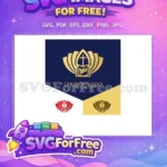 Free Golden Cross and Dove Free Open Bible Christian SVG Free SVG - Instant Download