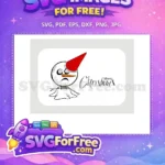 Free Sad Snowman Free Red Hat Christmas Free SVG - Instant Download