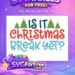 Free festive Christmas trees Free vibrant holiday quote Christmas Designs Quotes Free SVG - Instant Download