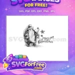 Free Santa Beard Free Gifts Snowflakes Christmas Designs Quotes Free SVG - Instant Download