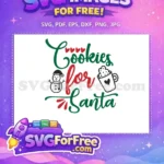 Free Cookies Santa Free Snowman Mug Christmas Designs Free SVG - Instant Download