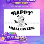 Free Smiling Pumpkins Hat Free Spooky Bats Halloween Quote Free SVG - Instant Download