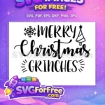 Free Snowflake Tree Free Grinches Quote Christmas Designs Quotes Free SVG - Instant Download