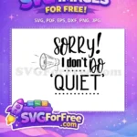 Free Megaphone Loud Voice Free Christmas Quote Free SVG - Instant Download