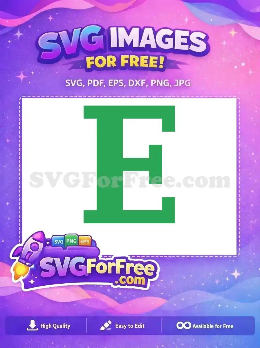 A free green blocky 'L' design, perfect for Christmas or Super Mario themed projects, available as an SVG.
