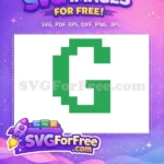 Free Green Pixel Grinch Free Holiday Cartoon Grinch Movie Free SVG - Instant Download