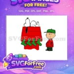Free Snoopy Stockings Free Charlie Brown Christmas Free SVG - Instant Download