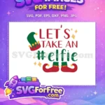 Free Festive Elf Hat Free Red Green Christmas Free SVG - Instant Download
