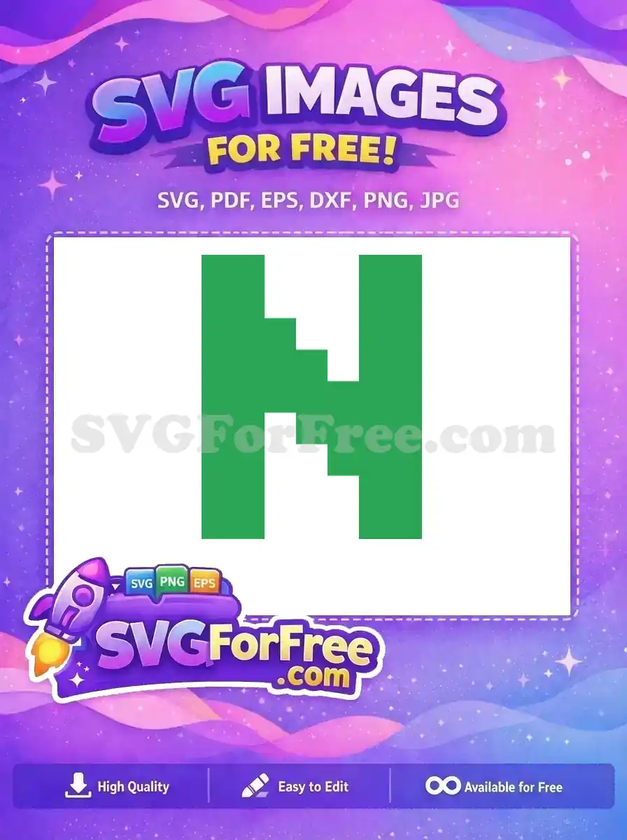 Free Green Pixel Free Christmas One Holiday Free SVG