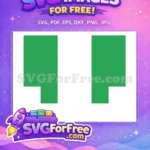 Free sparkling snowflake design Free festive green red colors Christmas Holiday Free SVG - Instant Download