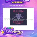 Free Rockin Christmas Free Ugly Sweater Upside Down Free SVG - Instant Download