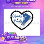 Free Chucks Free Black Pearls Chuck and Pearls Free SVG - Instant Download