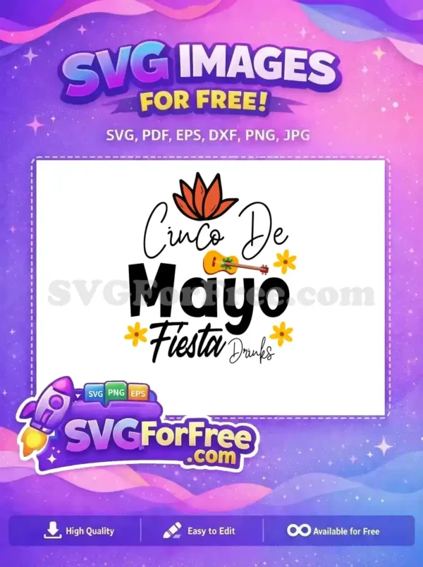 Free Orange Lotus Free Yellow Guitar Cinco de Mayo Quotes Free SVG