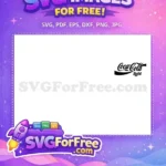 Free Black Script Logo Free Light Soda Text Coca Cola Light Free SVG - Instant Download