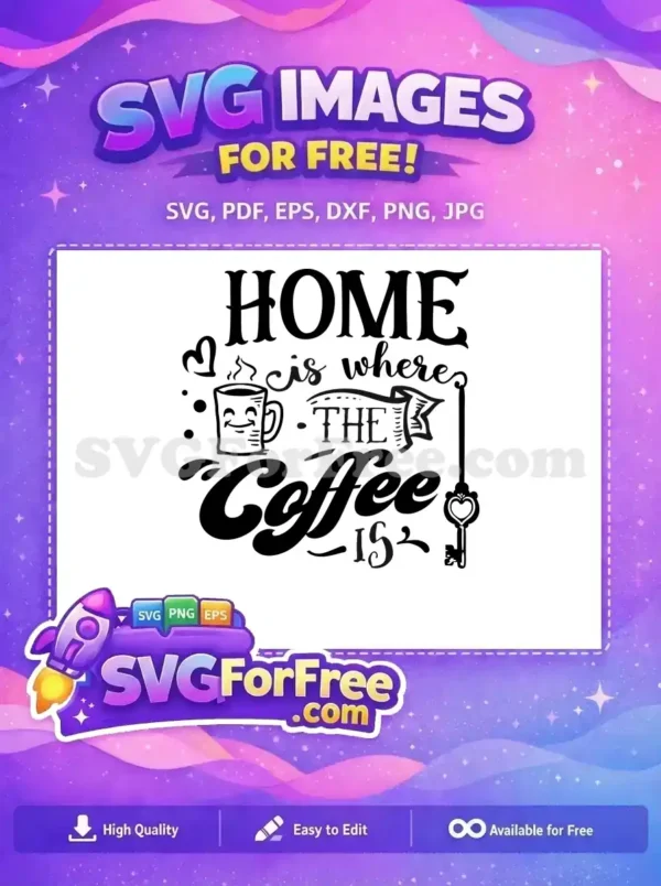 Free Smiling Coffee Cup Free Home Quote Key Coffee Theme Free SVG Free Smiling Coffee Cup Free Home Quote Key Coffee Theme Free SVG