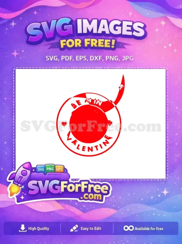 Free Red Valentine Hearts Free Love Stamp Design Valentine Coffee Free SVG