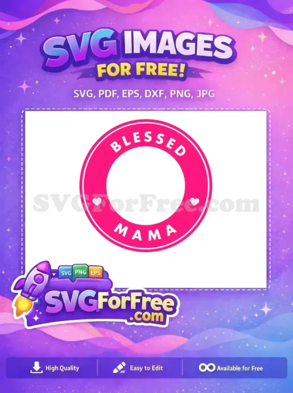 Free Blessed Mama Free Pink Circle White Hearts Coffee SVG Free SVG Free Blessed Mama Free Pink Circle White Hearts Coffee SVG Free SVG