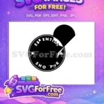 Free Black White Circle Free Essential Shopper Star Coffee Theme Design Free SVG - Instant Download